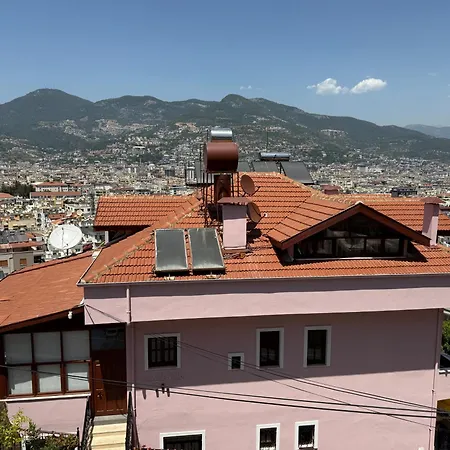Duplex House On The Castle Road With A Seaview ألانيا