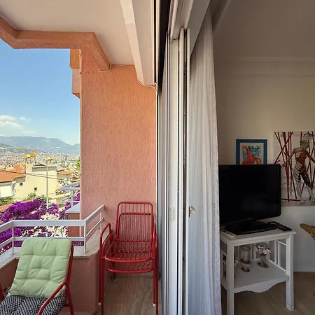 Duplex House On The Castle Road With A Seaview Ferienhaus Alanya